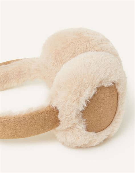 miu miu ear muffs|Camel Brown Wool, Cashmere And Shearling Ear Muffs .